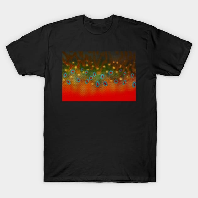 Brook Trout Colors T-Shirt by MikaelJenei